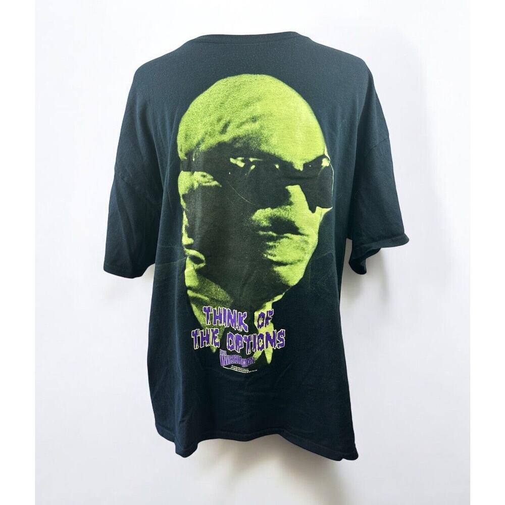The Invisible Man T-Shirt Black Universal Studios Movie Promo Size XL Top - Picture 9 of 9